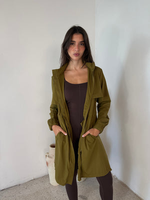 Camo Green Active Jacket