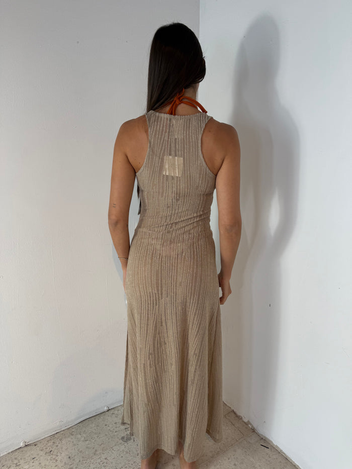 Tan Cover Up Dress