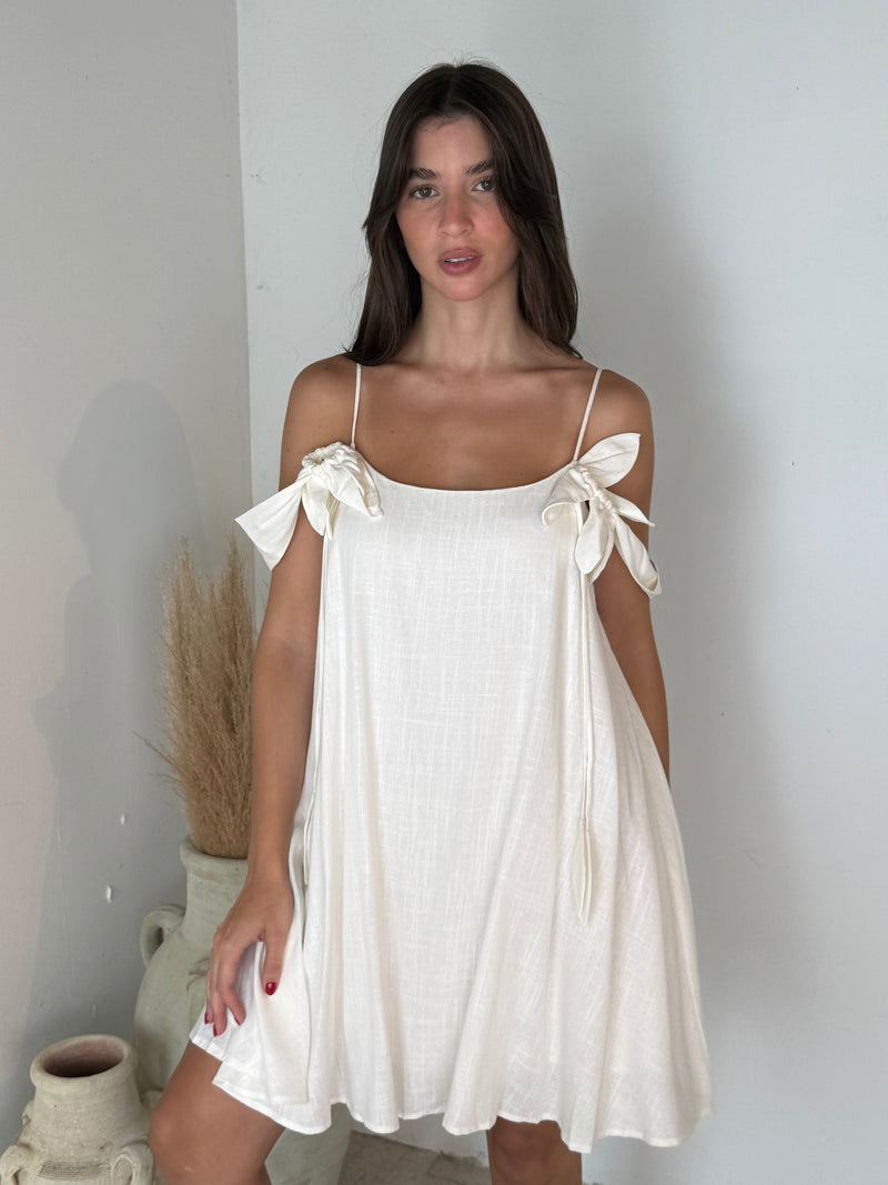 Flower Detail Strap Dress