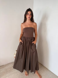 Strapless Maxi Dress