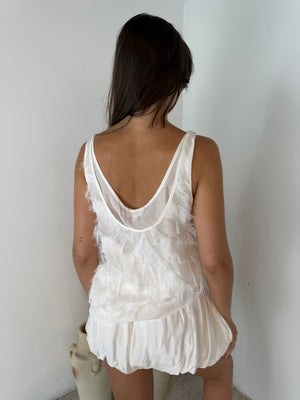 Fringe Double Layer Tank
