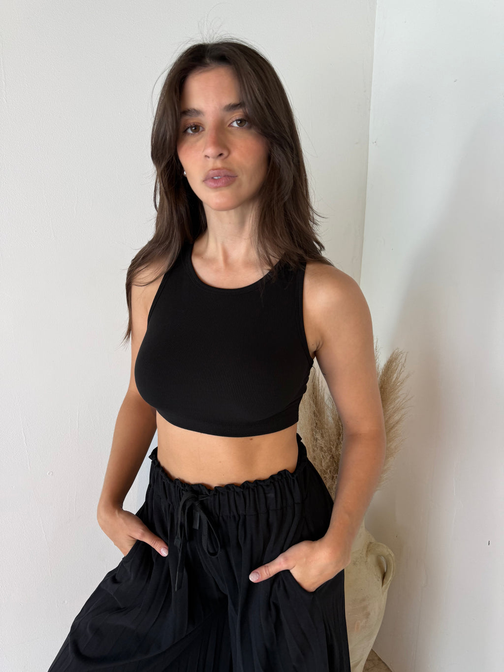 Ribbed Crop Top