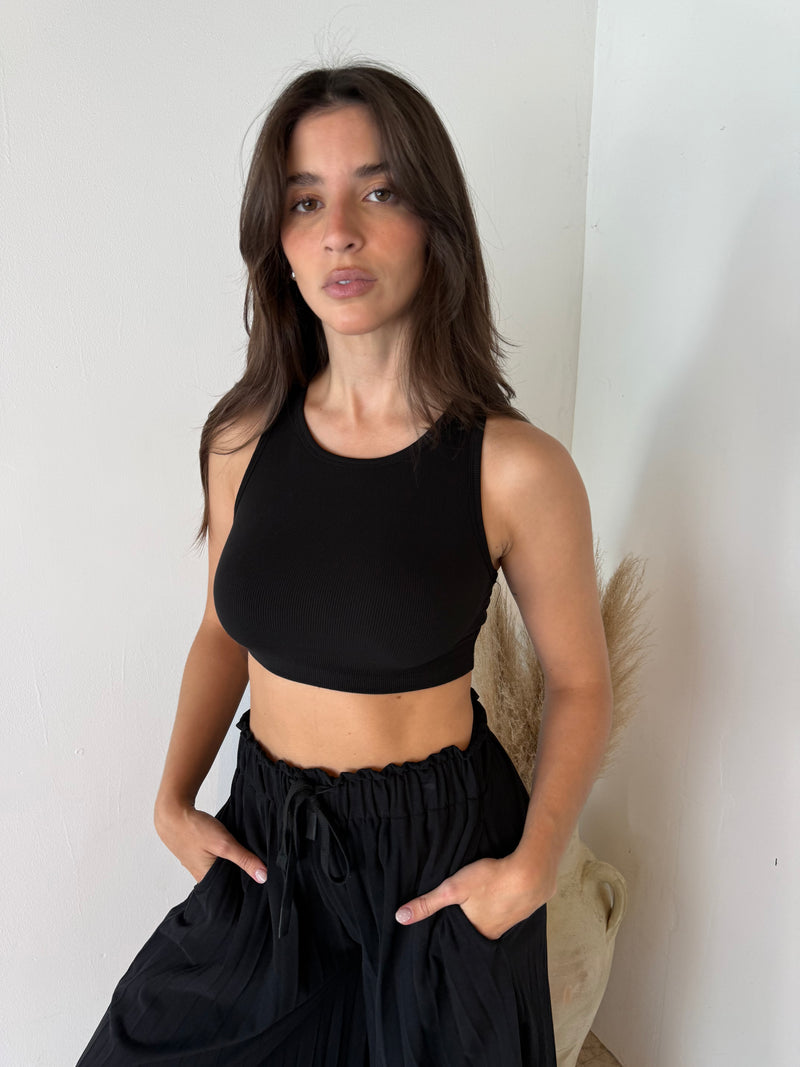 Ribbed Crop Top