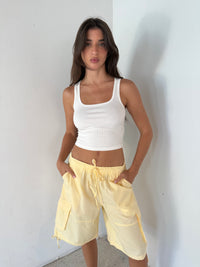 Drawstring Pocket Shorts