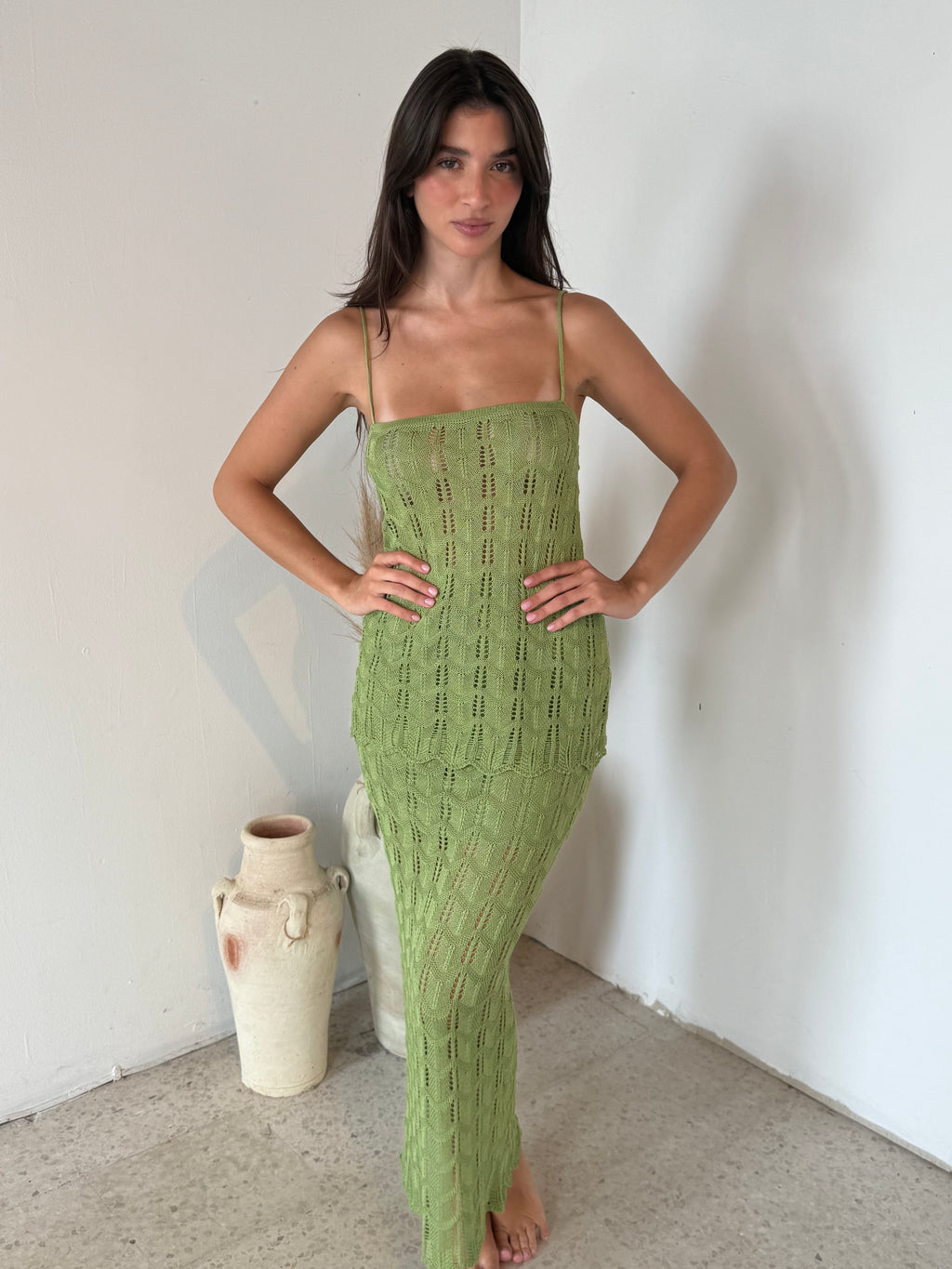 Green Scallop Set