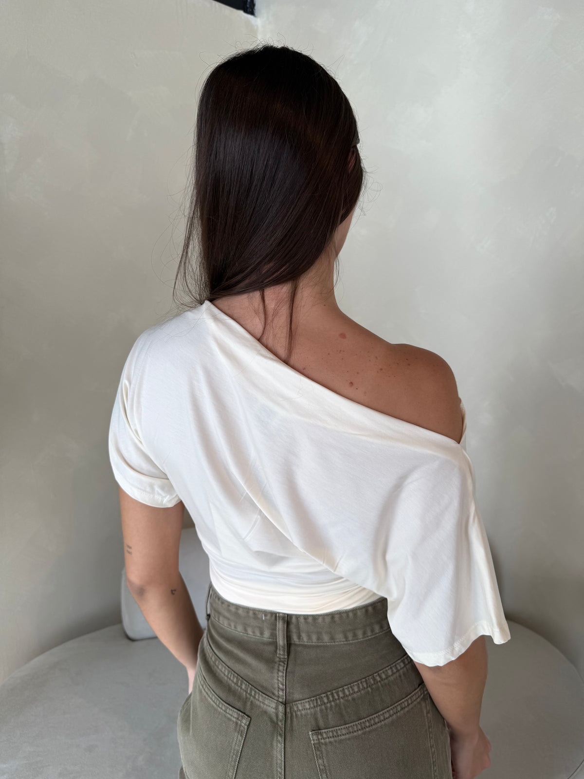 Cream SS Top