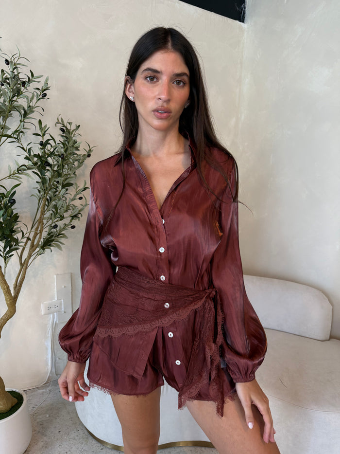 Burgundy LS 3pc Set