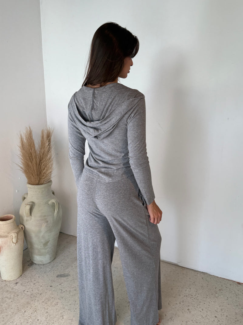 Heather Grey Travel Set