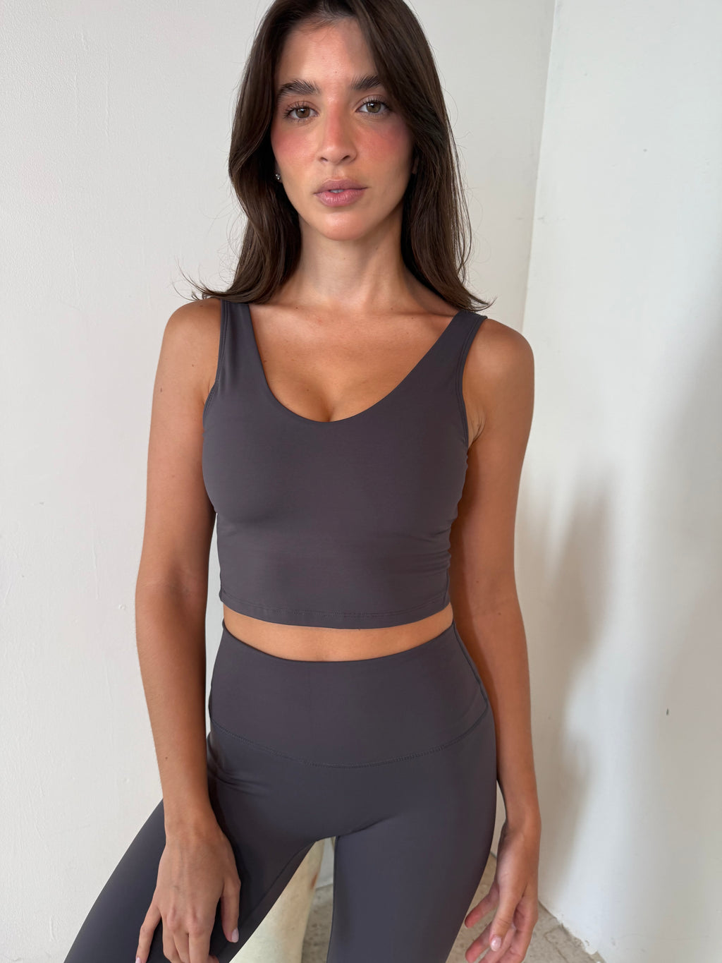 Charcoal Performance Tank & Legging Set