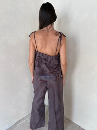 Stripe Top & Pant Set
