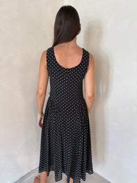 Polka Dot Midi Dress