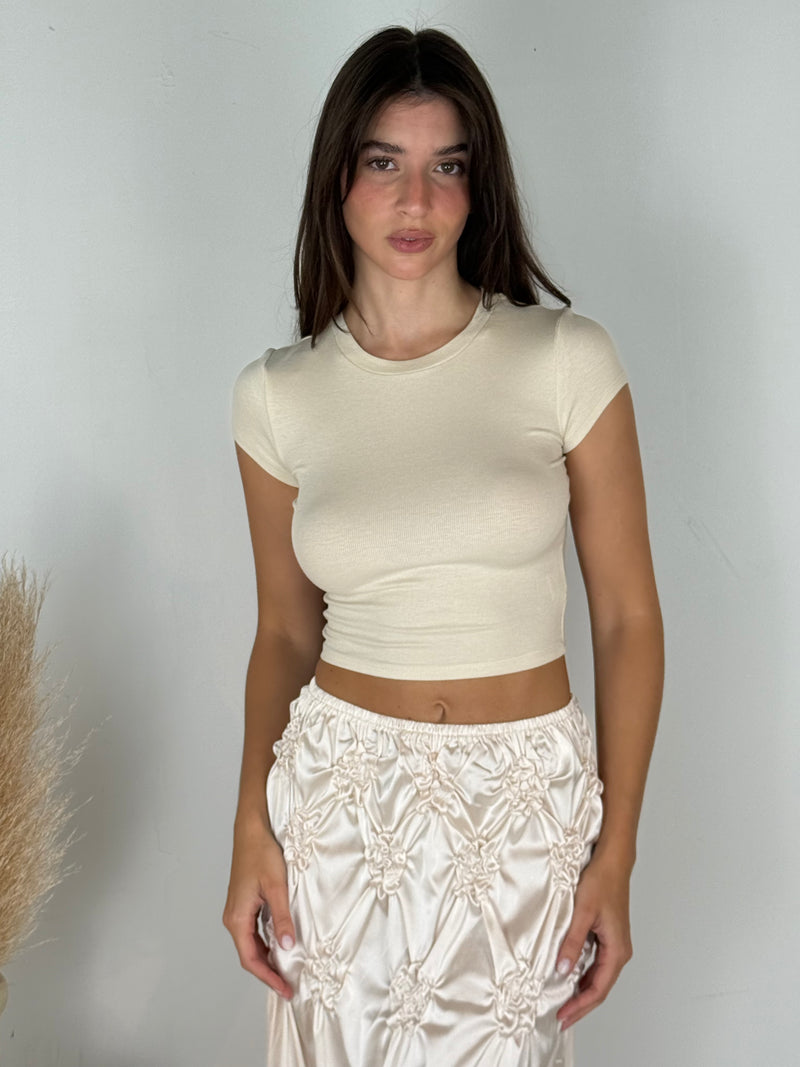Ribbed Tee
