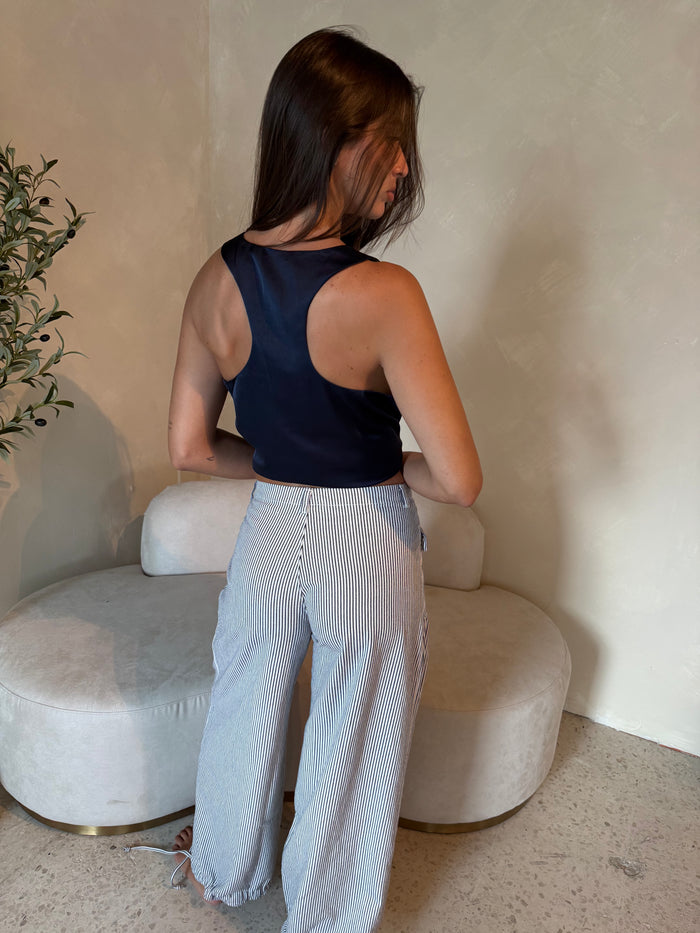 Lotus Stripe Pants