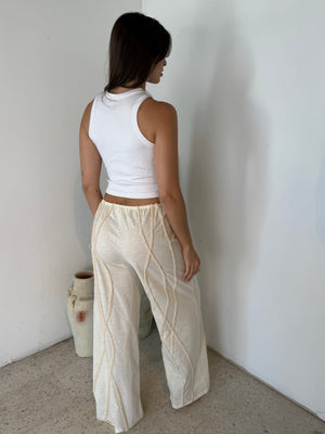 Ecru Pants