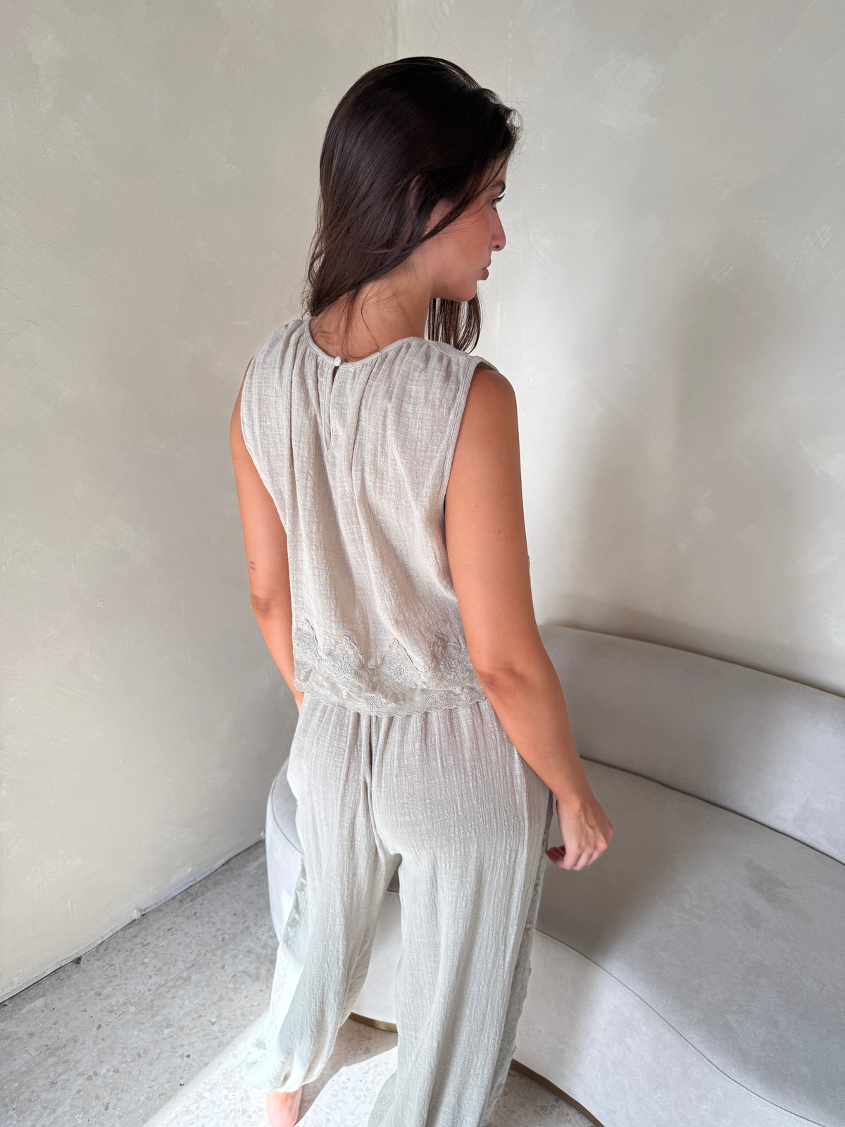 Sage Gauze Set