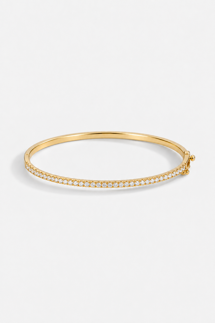 CLASSIC PAVÉ BANGLE BRACELET
