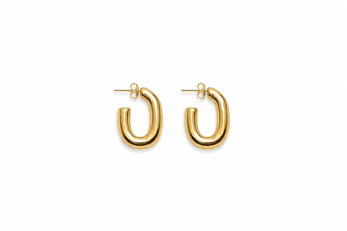 Gold Hoop Earrings
