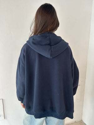 Navy Oversized Hoodie