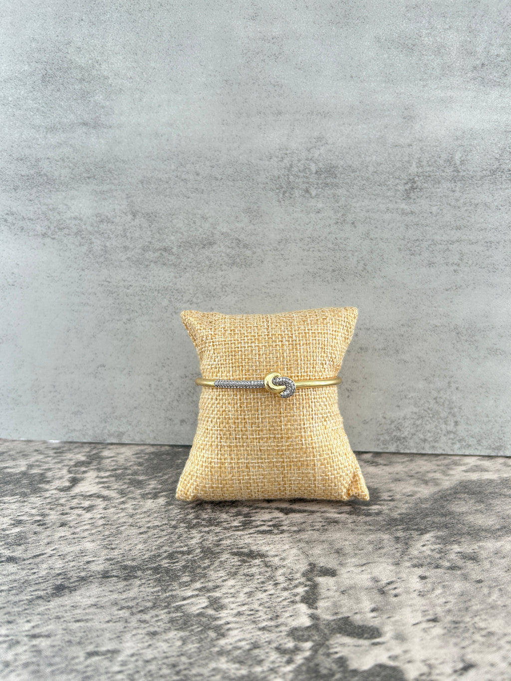 Knot Bangle Bracelet