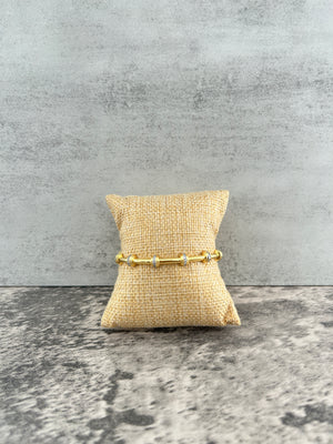 Gold Diamonds Cuff Bracelet