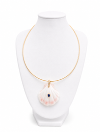 Conch Gold Wire Necklace