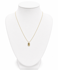 Letter Gold Tag