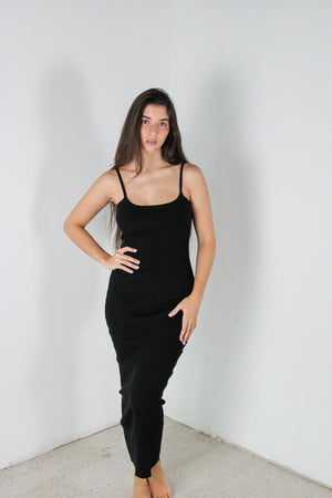 Open Back Midi Dress
