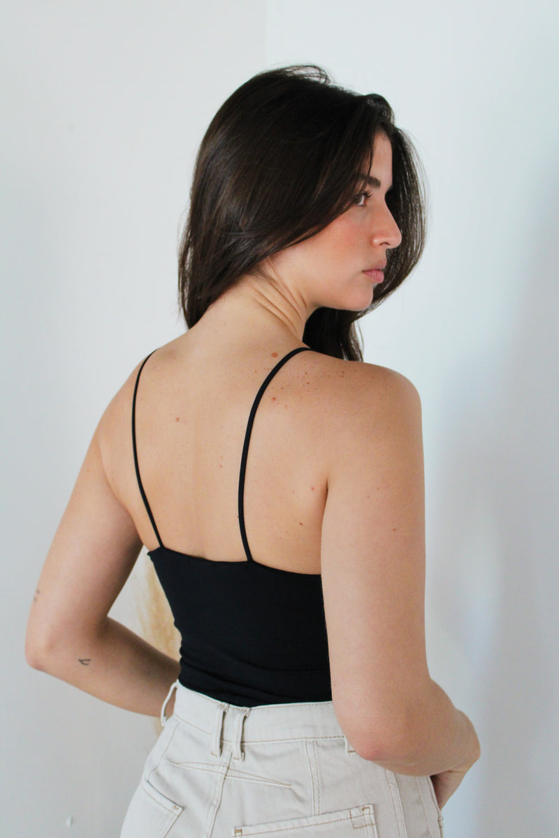 Strappy Solid Cami