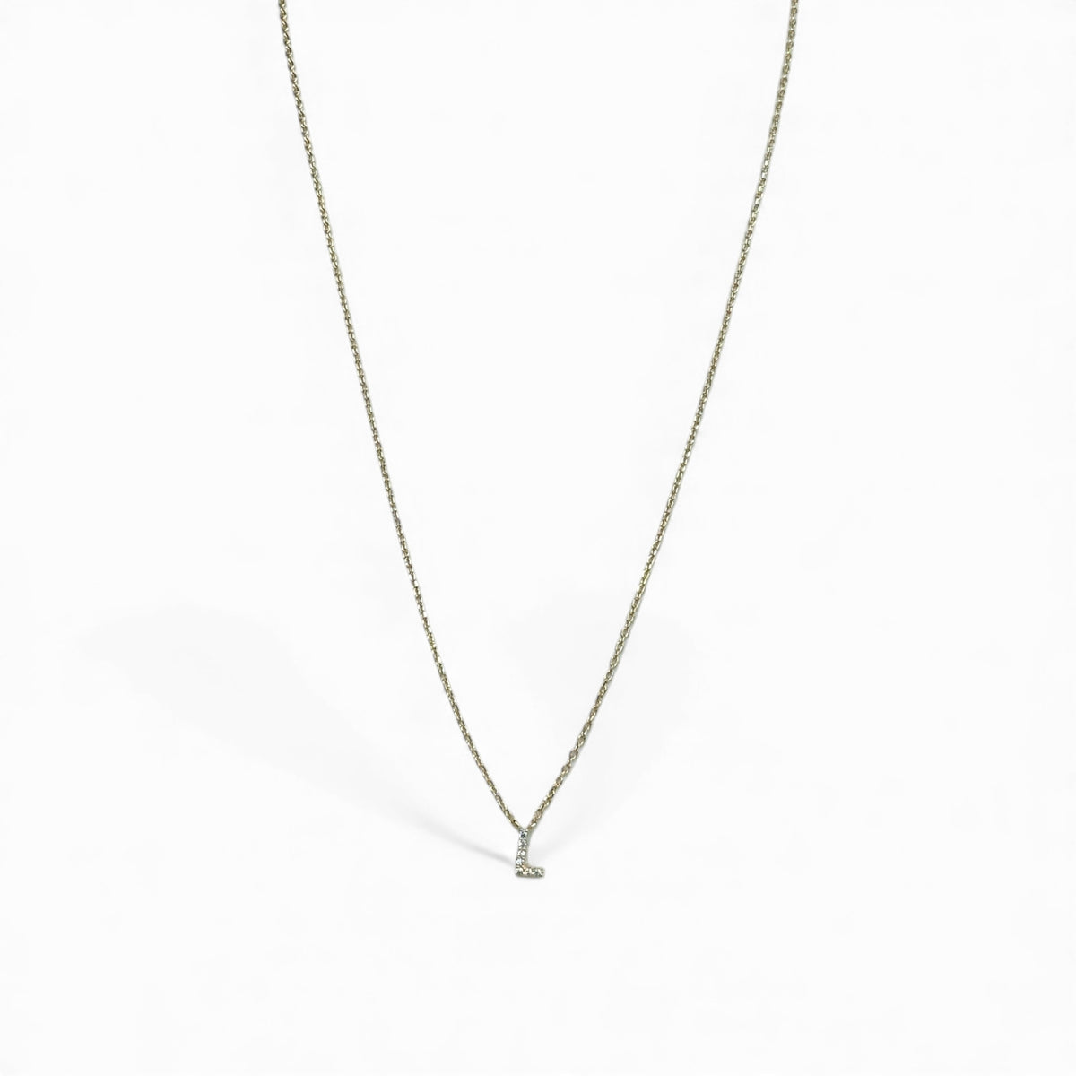 Cristal Initial Necklace