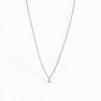 Cristal Initial Necklace