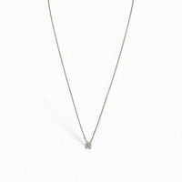 Cristal Initial Necklace