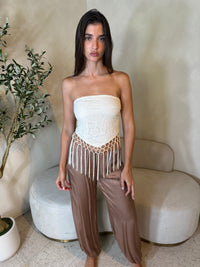 Tube Fringe Top