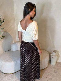 Polka Brown Pants