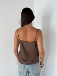 Satin Lace Cami
