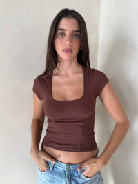 Open Back SS Tee