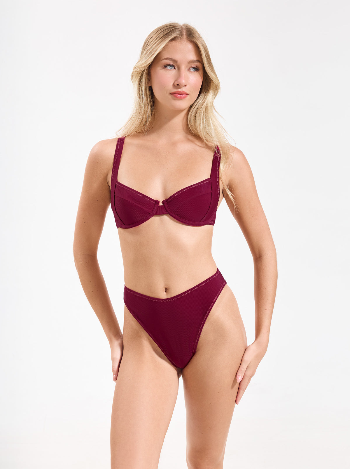 Justine Top & Taylor Btm PLUM