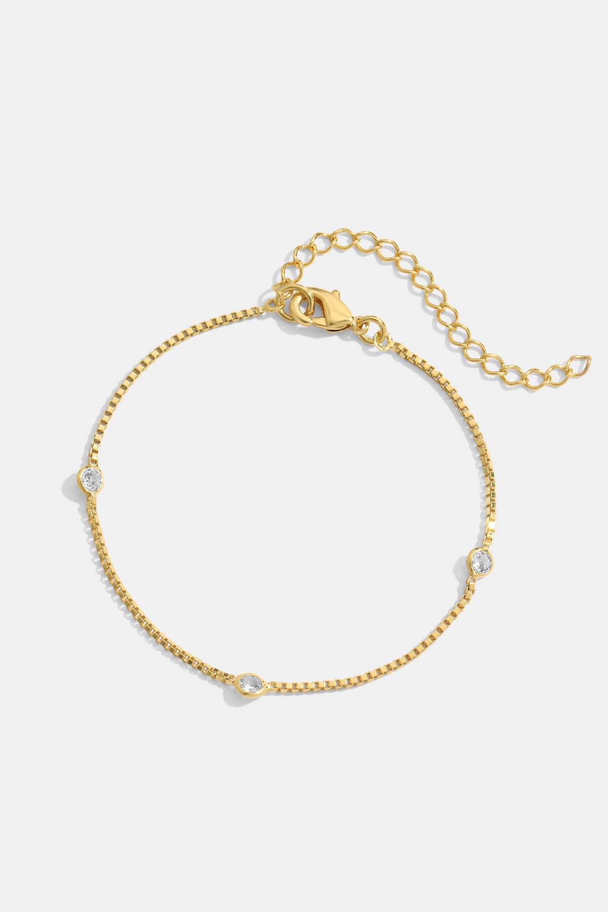 MULTISTONE CHAIN BRACELET