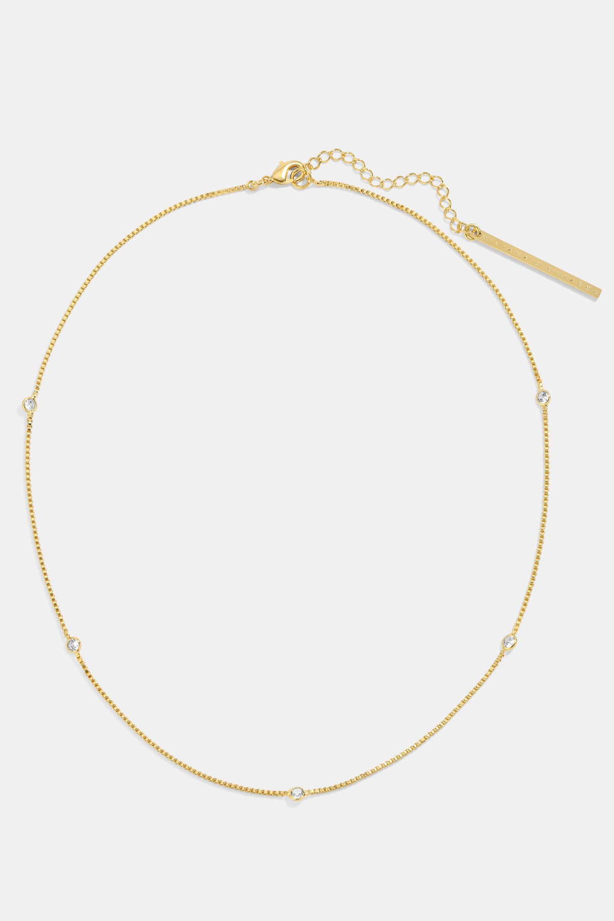 MULTISTONE CHAIN NECKLACE