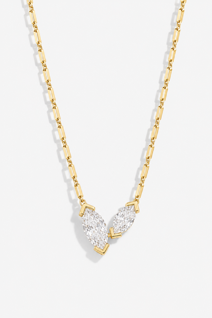 TOI ET MOI NECKLACE - MARQUISE