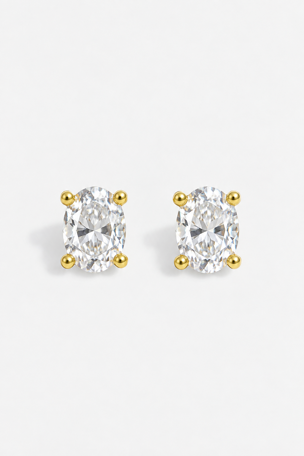 CLASSIC SOLITAIRE STUDS – OVAL