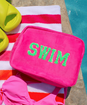 Swim Terry Cloth XL - Hot Pink