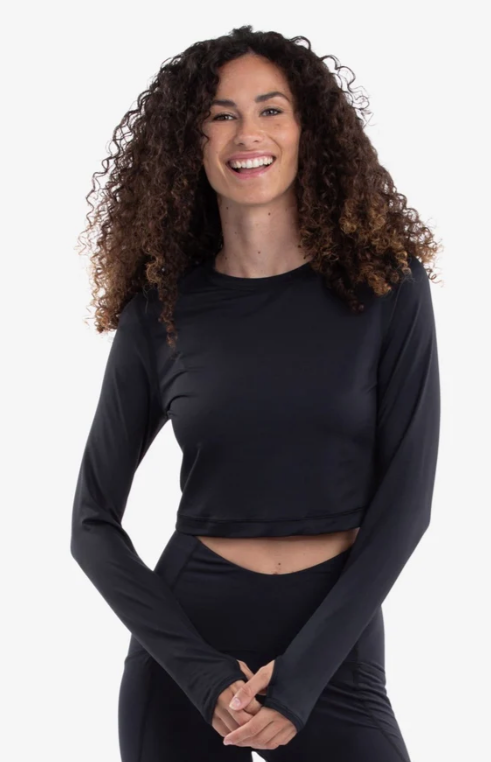 Everyday Crop Top Rashguard by BLOQUV