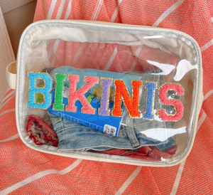 Bikinis Clear XL - Chenille Patches