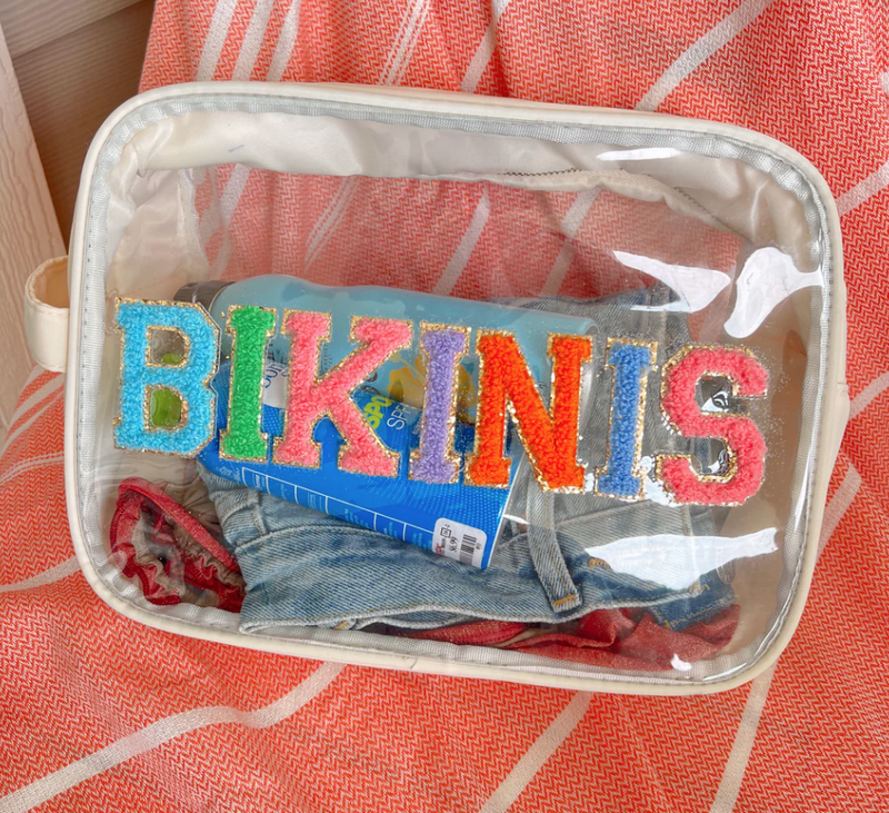 Bikinis Clear XL - Chenille Patches
