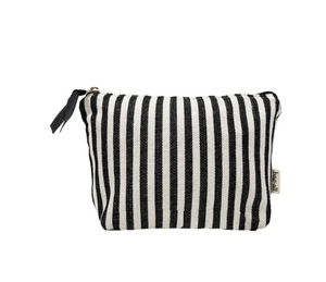 Striped Makeup Pouch