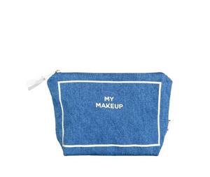 Denim Makeup Pouch