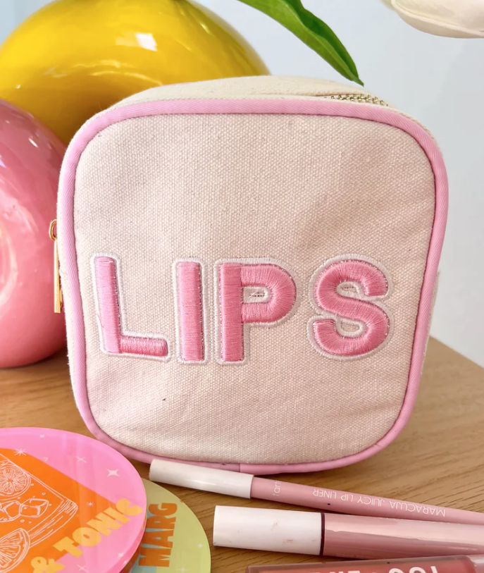 Lips Canvas Mini - Pink