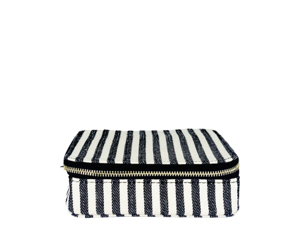 Striped Cosmetic Trinket Box