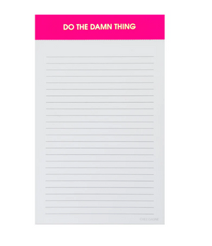 DO THE DAMN THING - LINED NOTEPAD
