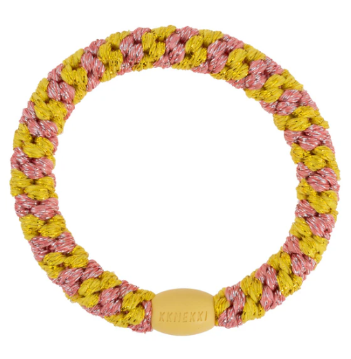 Kknekki Coral Glitter Stripe